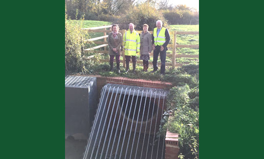 Moreton flood relief scheme completed