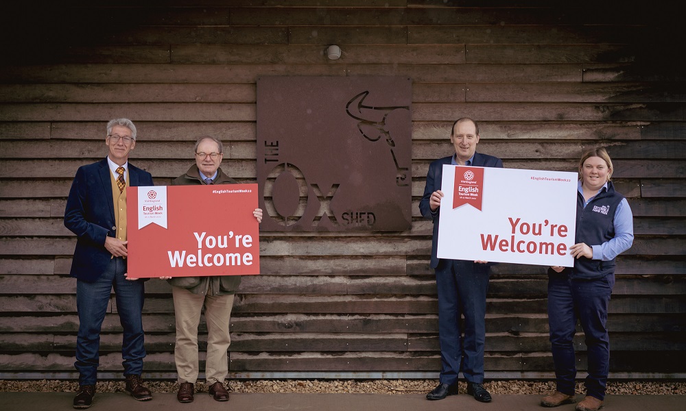 Promoting English Tourism Week at Adam Henson’s Cotswolds Farm Park