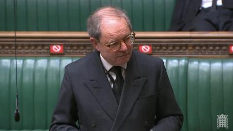 Sir Geoffrey Clifton-Brown MP speaking in the House of Commons