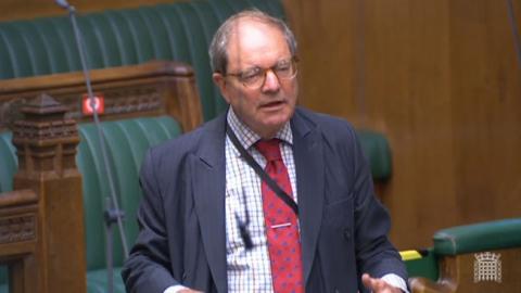 Sir Geoffrey Clifton-Brown MP speaking in the House of Commons