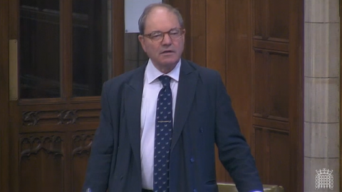 Sir Geoffrey Clifton-Brown speaking in Westminster Hall