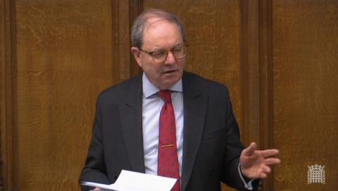 Sir Geoffrey Clifton-Brown MP speaking in the House of Commons