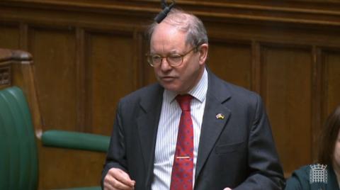 Sir Geoffrey Clifton-Brown MP speaking in the House of Commons