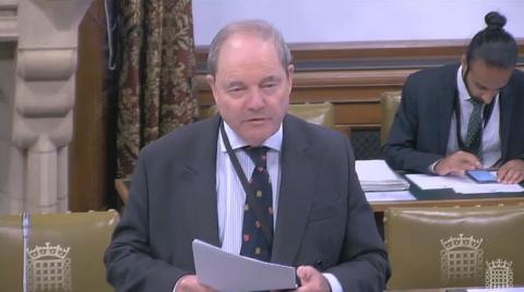 Sir Geoffrey Clifton-Brown MP speaking in Westminster Hall