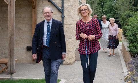 Sir Geoffrey Clifton-Brown MP visits Siddington Park retirement village