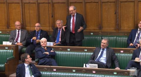 Sir Geoffrey Clifton-Brown MP speaking in the House of Commons