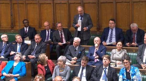 Sir Geoffrey Clifton-Brown MP speaking in the House of Commons