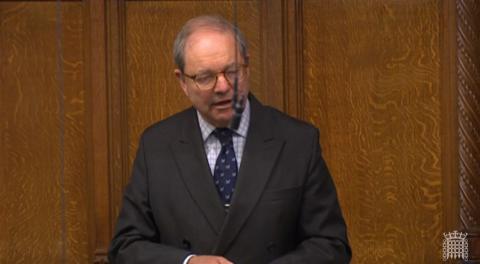 Sir Geoffrey Clifton-Brown MP speaking in the House of Commons