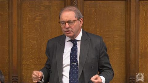 Sir Geoffrey Clifton-Brown MP speaking in the House of Commons