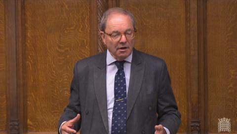 Sir Geoffrey Clifton-Brown MP speaking in the House of Commons