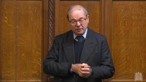 Sir Geoffrey Clifton-Brown MP speaking in the House of Commons