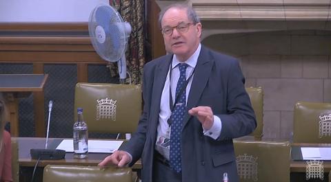 Sir Geoffrey Clifton-Brown MP speaking in Westminster Hall