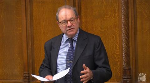 Sir Geoffrey Clifton-Brown MP speaking in the House of Commons