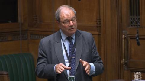 Sir Geoffrey Clifton-Brown MP speaking in the House of Commons